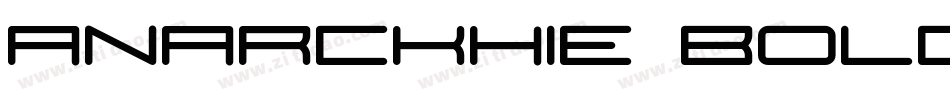 Anarckhie Bold字体转换